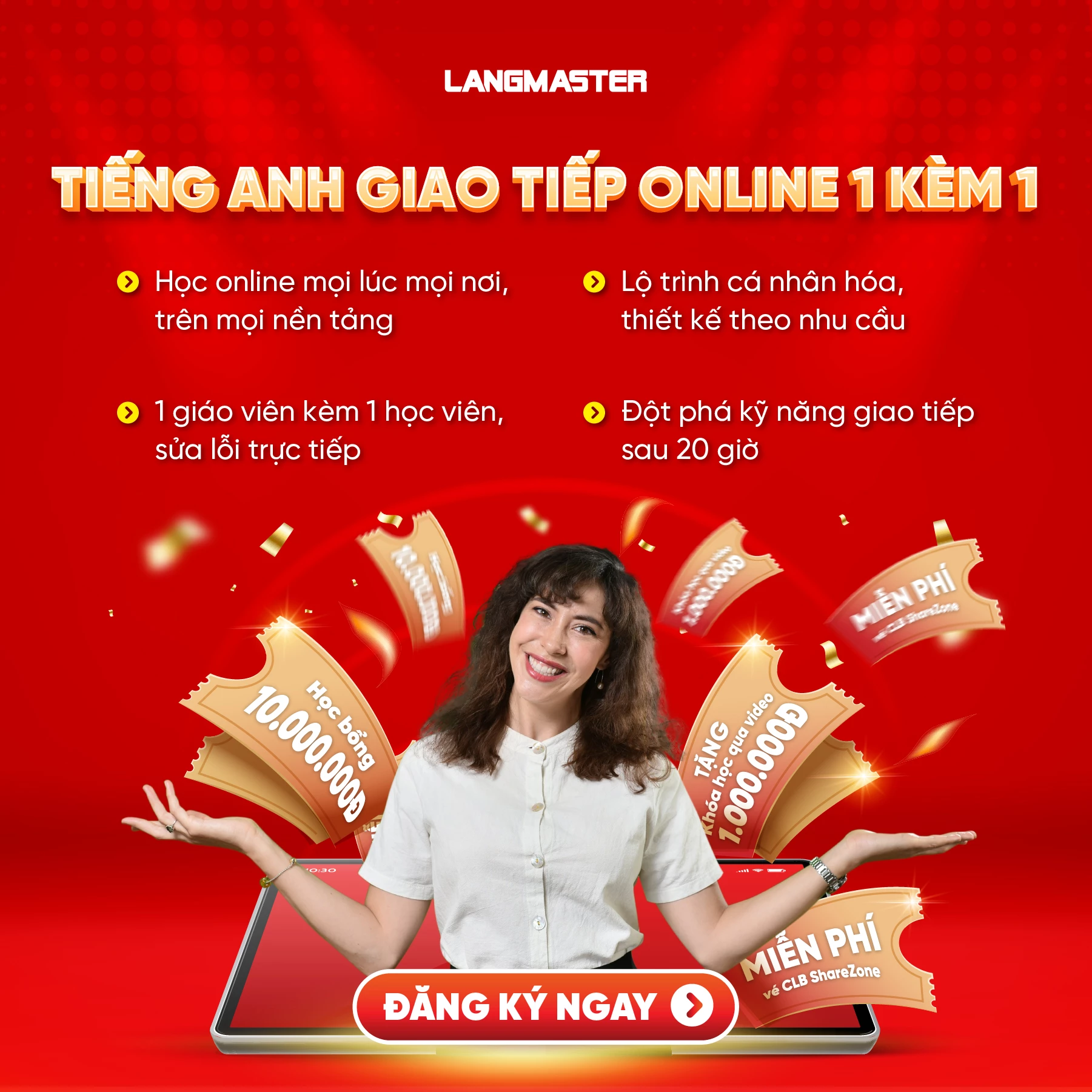 KHOÁ HỌC TRỰC TUYẾN 1 KÈM 1