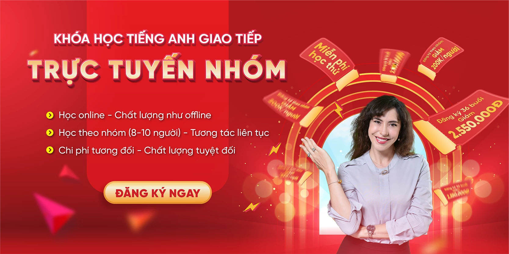 CTA khoá trực tuyến nhóm