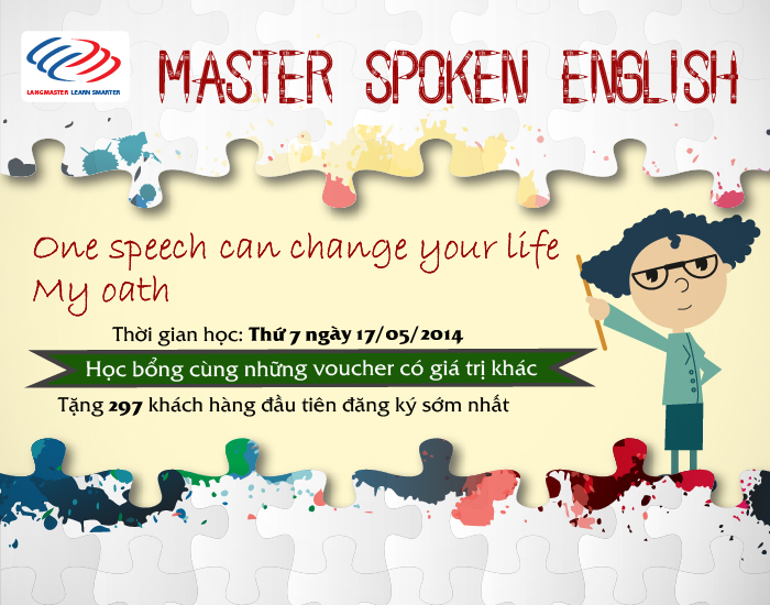 Master Spoken English – Chìa Khóa Giao Tiếp Thành Công