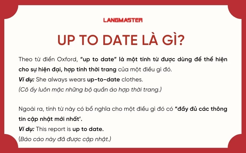 Up-to-date nghĩa là gì? Ý nghĩa và Tầm quan trọng của việc cập nhật thông tin