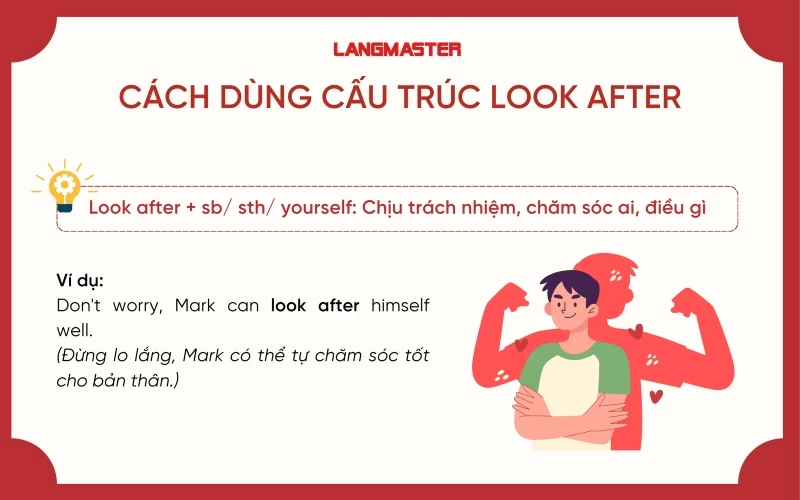 Cấu trúc Look after trong tiếng Anh