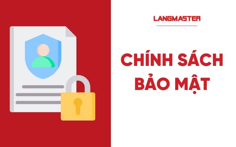 Chính sách bảo mật