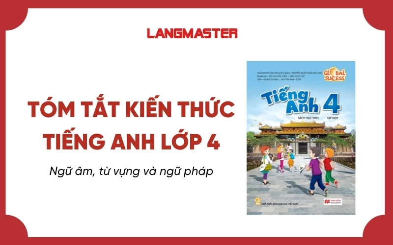 Bài tập tiếng Anh lớp 4 tổng hợp