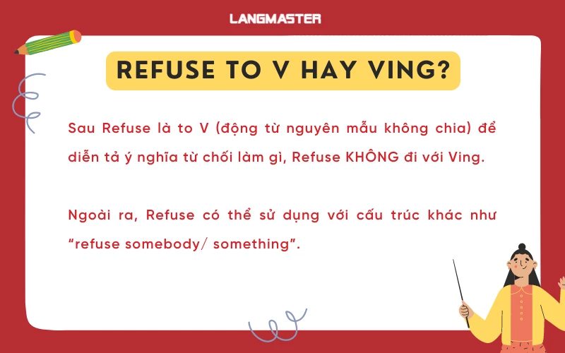 Sau Refuse to V hay Ving?