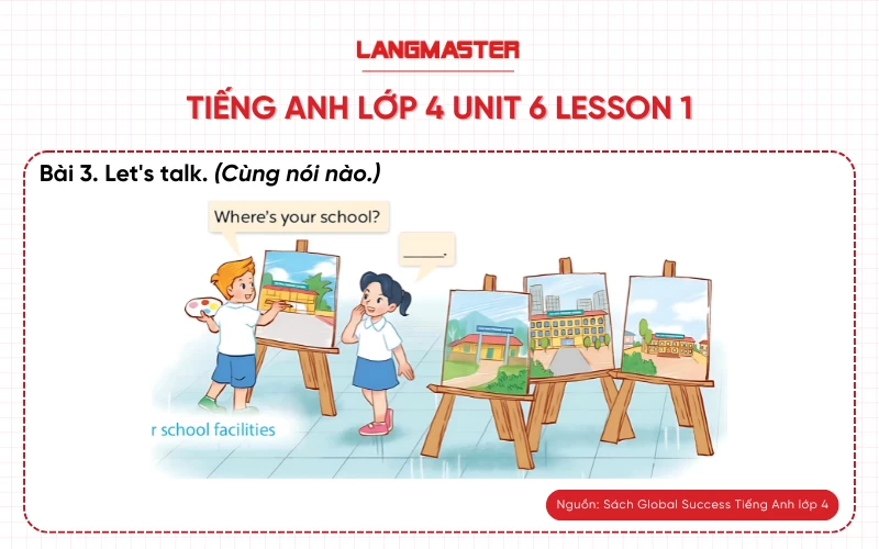 Bài 3 Tiếng Anh lớp 4 Unit 6 lesson 1 Global Success