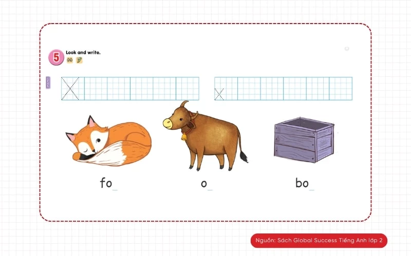 tiếng anh lớp 2 unit 6 lesson 2