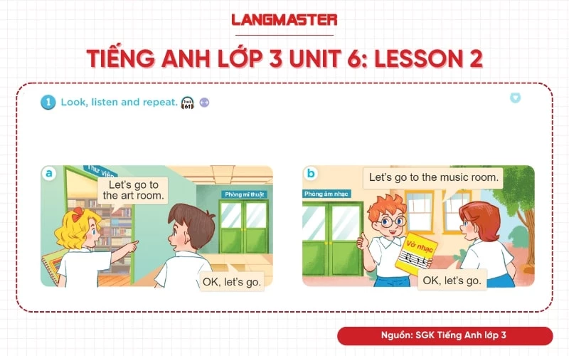 tiếng anh lớp 3 unit 6 lesson 2