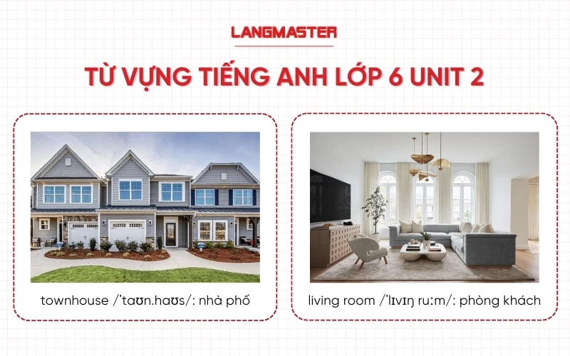 Từ vựng sách Tiếng Anh Global Success lớp 6 Unit 2