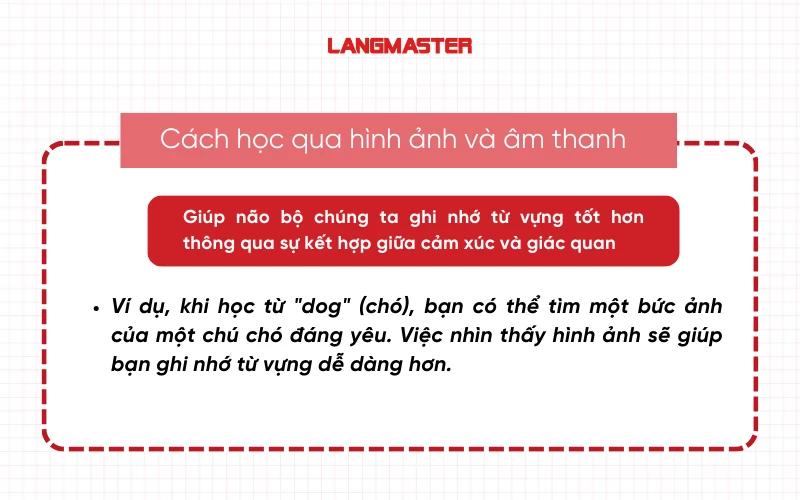 Cách học 100 từ vựng tiếng Anh qua hình ảnh - âm thanh