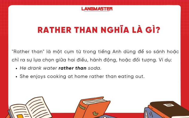 Rather than nghĩa là gì trong tiếng Anh