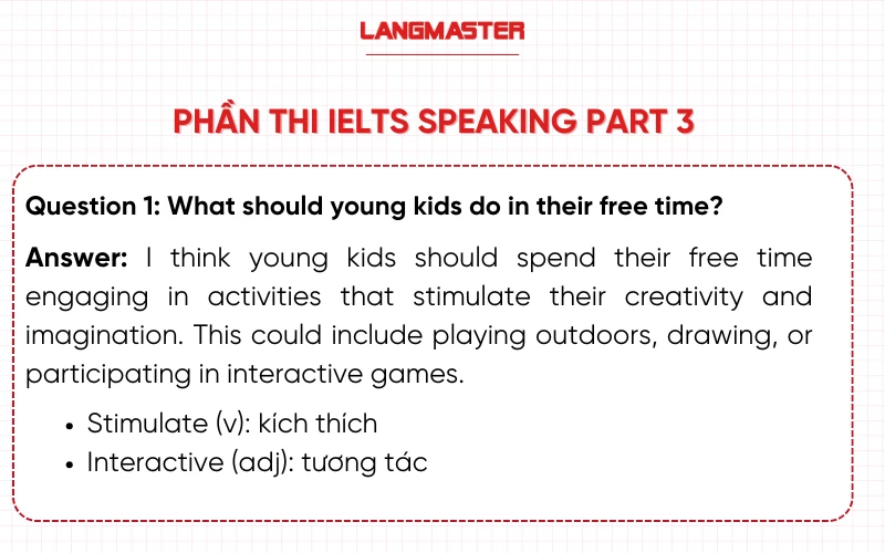 Cách trả lời “What do you do in your free time” trong IELTS Speaking part 3