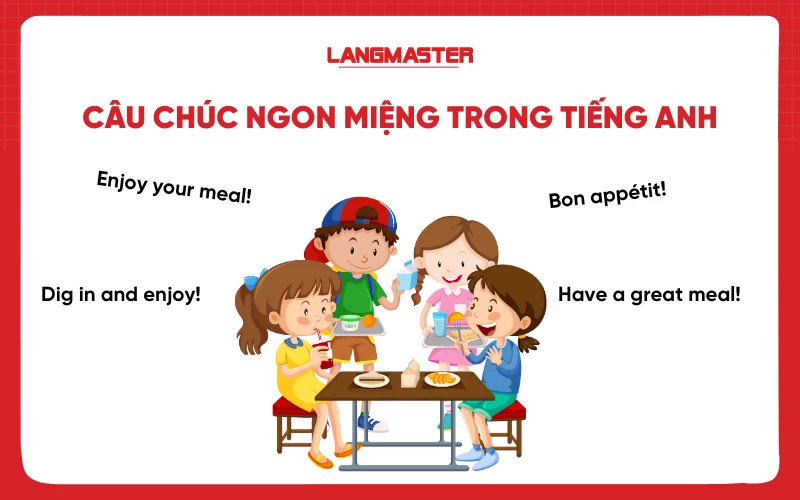 câu chúc ngon miệng trong tiếng Anh thông dụng