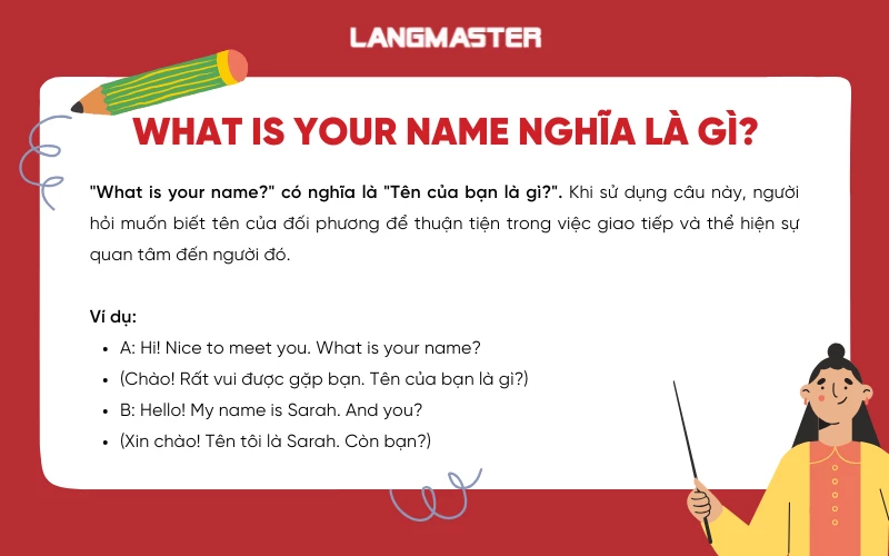 What is your name nghĩa là gì?