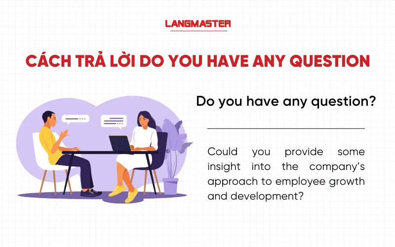 cách trả lời do you have any question