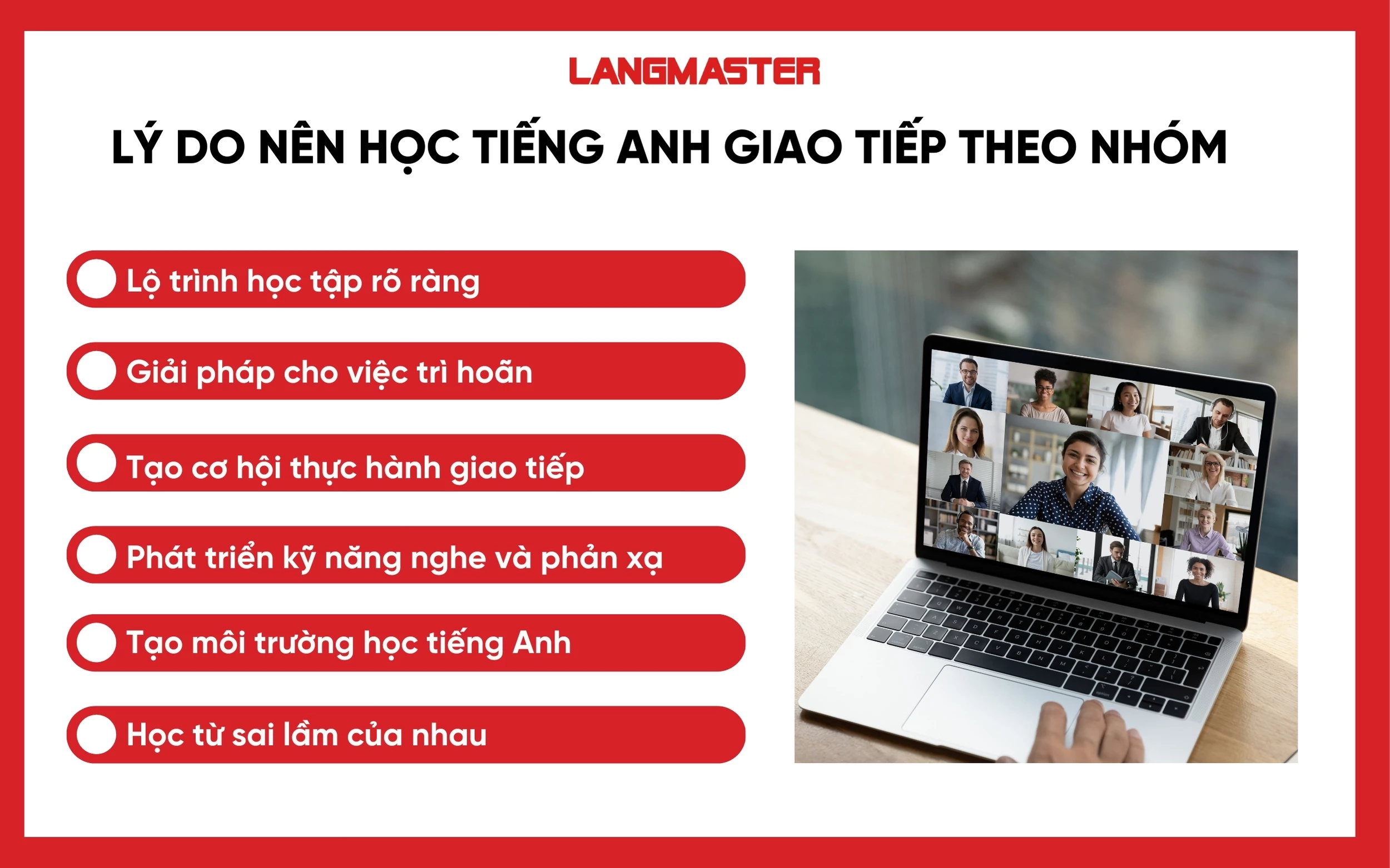 lý do nên học tiếng Anh giao tiếp theo nhóm