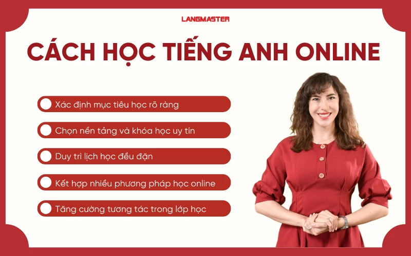 Cách học tiếng Anh online để đạt hiệu quả