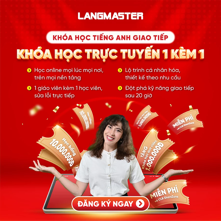 KHOÁ HỌC TRỰC TUYẾN 1 KÈM 1