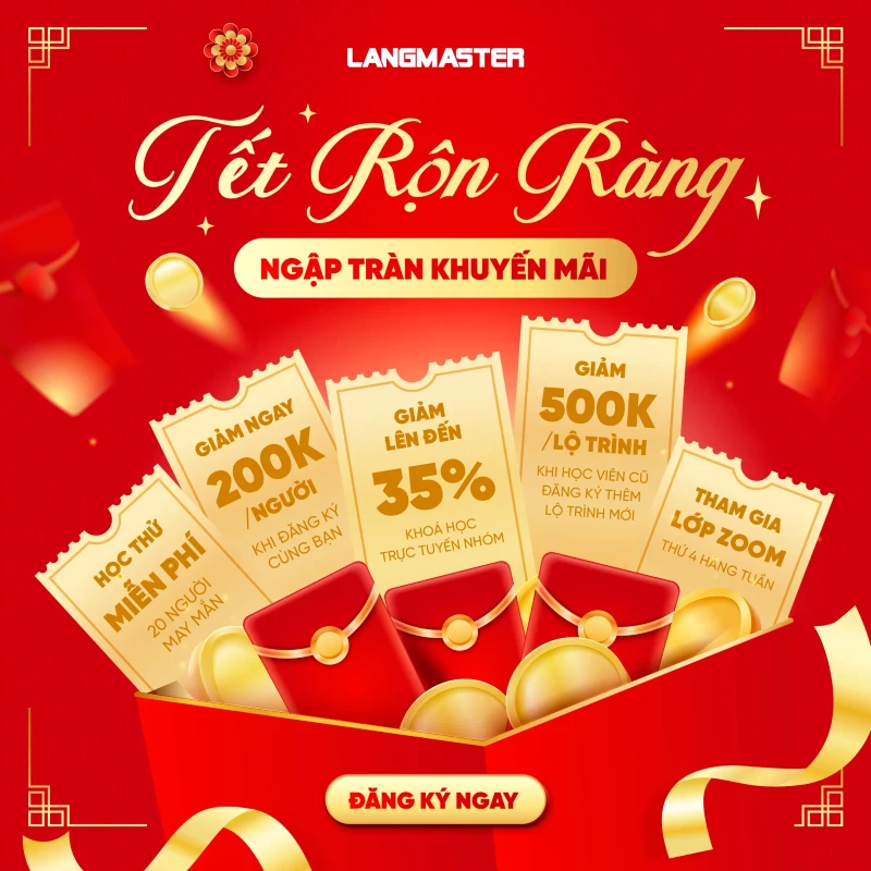 Tết Rộn Ràng - Ngập Tràn Khuyến Mãi Từ Langmaster