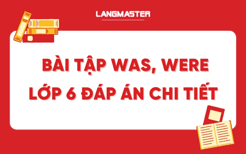 VI. Bài tập Was, Were lớp 6 đầy đủ nhất