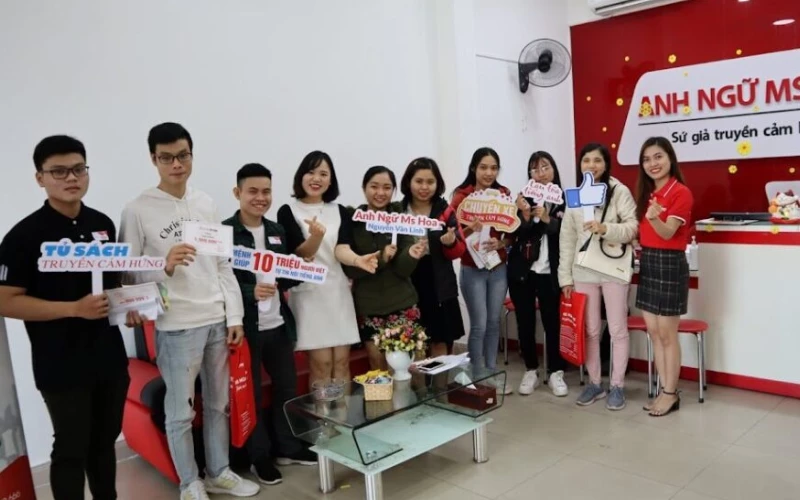 Trung tâm học tiếng Anh giao tiếp Biên Hòa Anh ngữ Ms Hoa