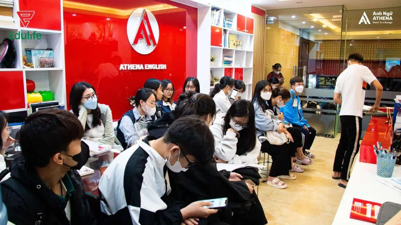 Trung tâm tiếng Anh Athena tại quận Đống Đa