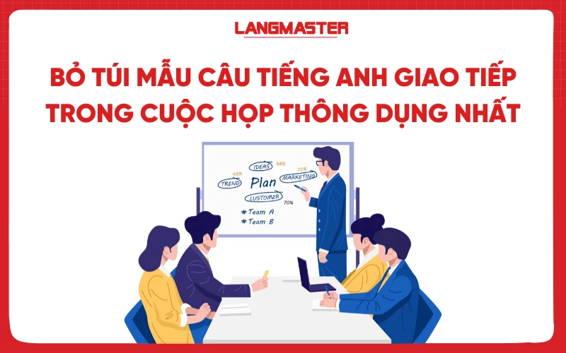 Bỏ túi mẫu câu tiếng Anh giao tiếp trong cuộc họp thông dụng nhất
