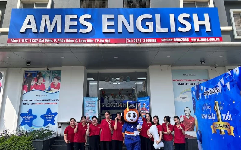 Trung tâm tiếng Anh cho doanh nghiệp AMES