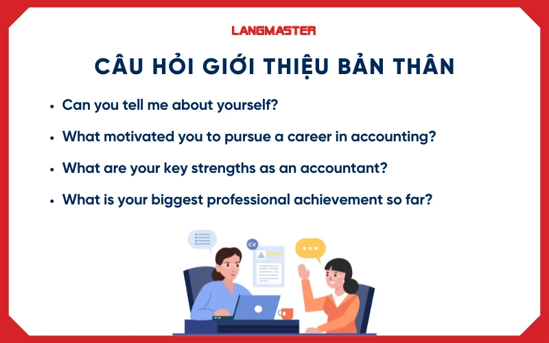 Câu hỏi giới thiệu bản thân (Self-introduction)