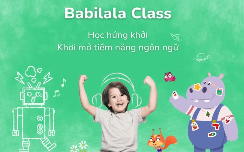 Khóa học tiếng Anh online cho trẻ em Babilala Class
