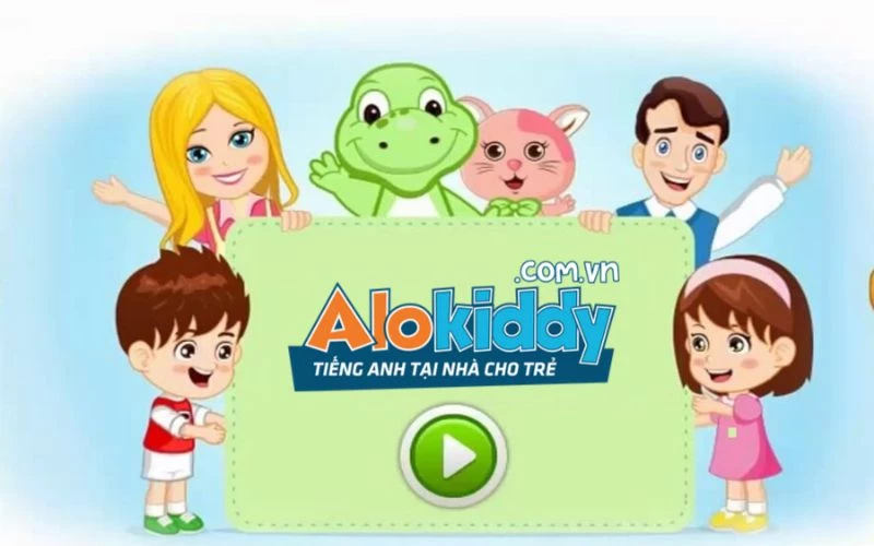 Website học tiếng Anh online cho bé miễn phí Alokiddy