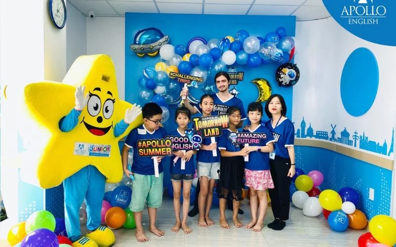 Trung tâm tiếng Anh trẻ em tại Hà Nội Apollo English