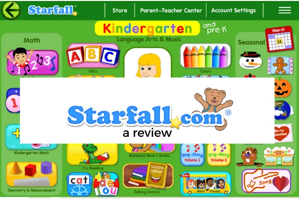 Nền tảng học tiếng Anh online cho bé Starfall