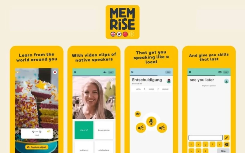 Ứng dụng học tiếng Anh online lớp 1 Memrise