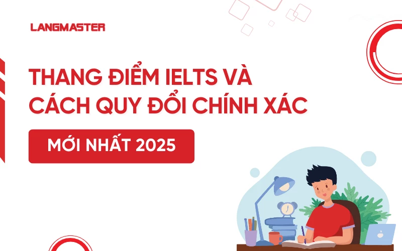 Thang điểm IELTS và cách tính điểm IELTS chuẩn nhất 2025