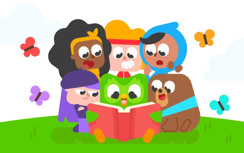 Học tiếng Anh online lớp 2: Duolingo Kids