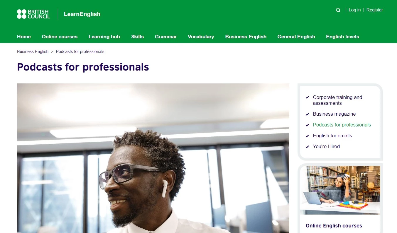 Học tiếng Anh online lớp 5 miễn phí: LearnEnglish Podcasts