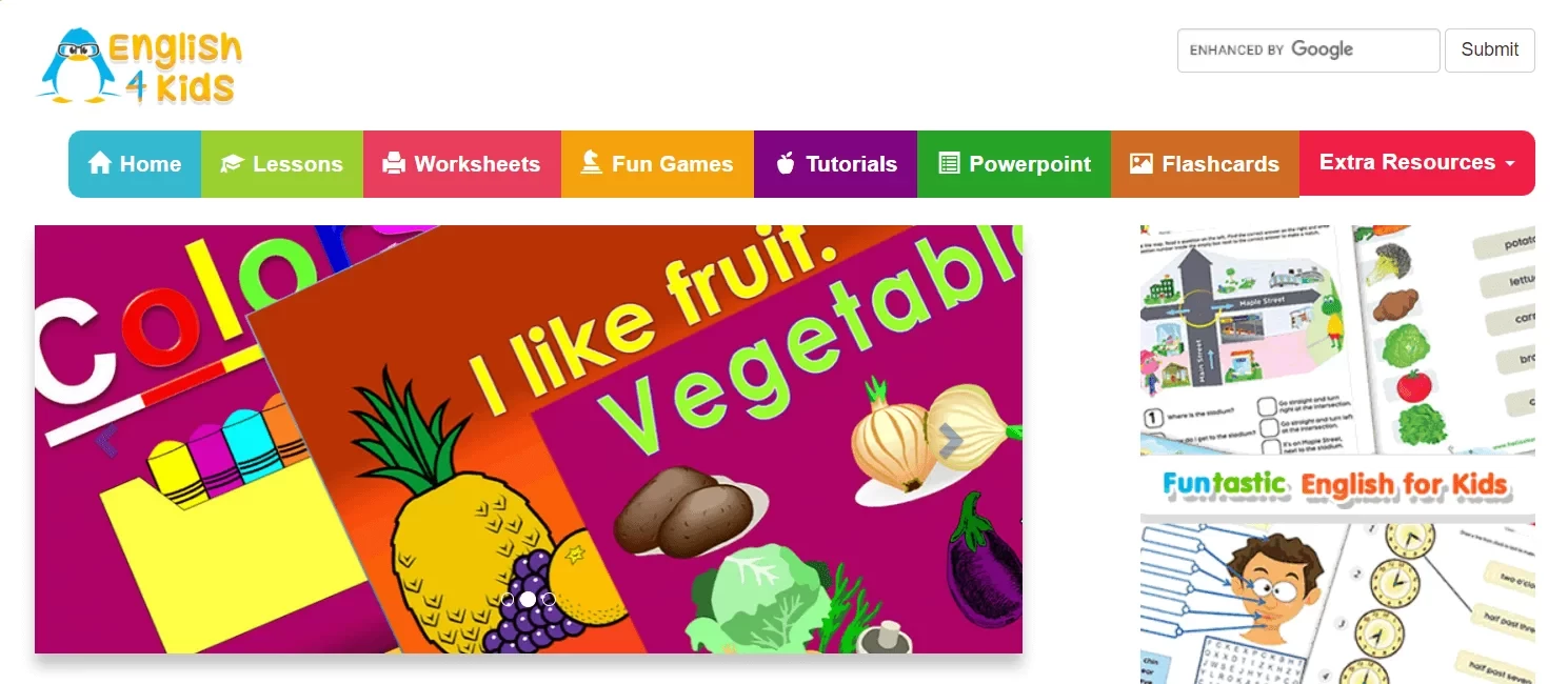 Học tiếng Anh online lớp 6: English 4Kids