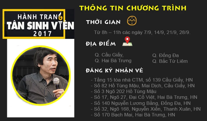 Thông tin chương trình 