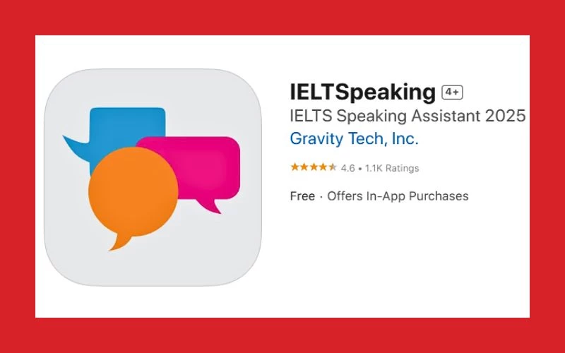 IELTSpeaking - Ứng dụng học từ vựng IELTS miễn phí