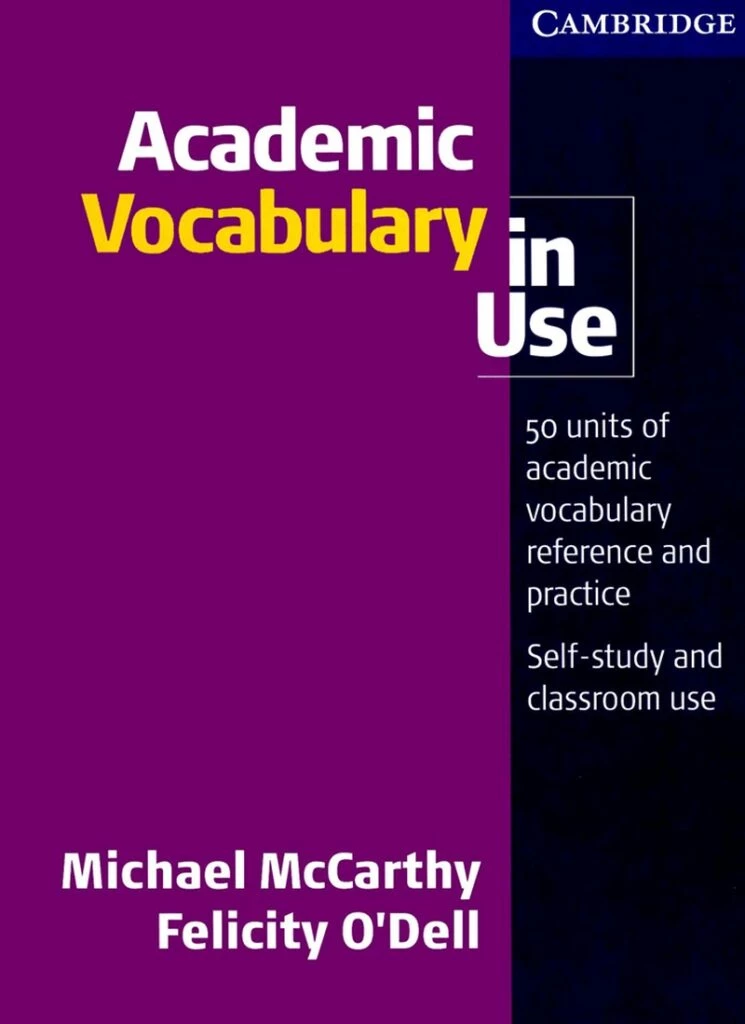 Sách từ vựng IELTS: Academic Vocabulary in Use