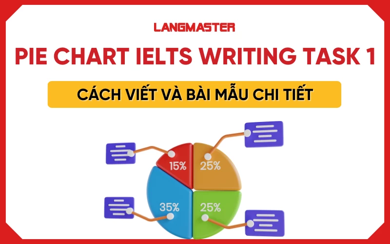 Cách viết Pie Chart IELTS Writing task 1 chi tiết nhất và bài mẫu