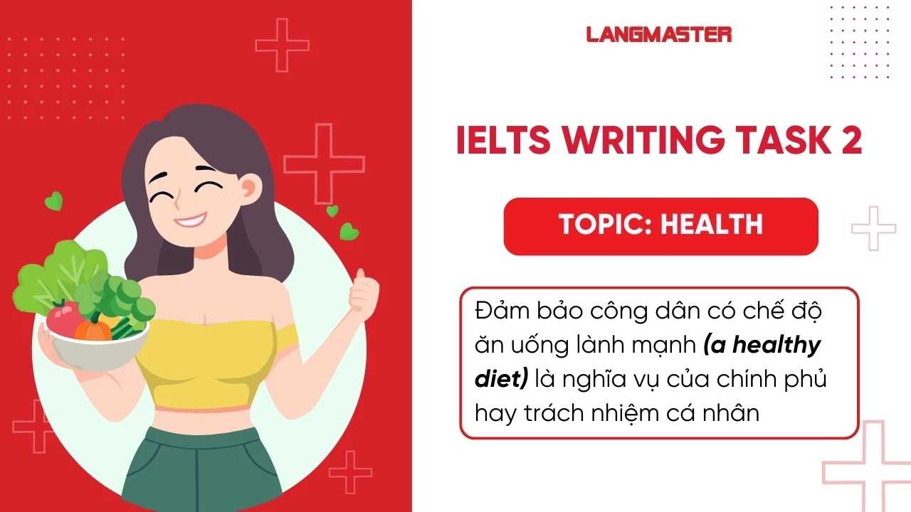 Ý tưởng về vấn đề chế độ ăn uống lành mạnh là nghĩa vụ của chính phủ hay cá nhân