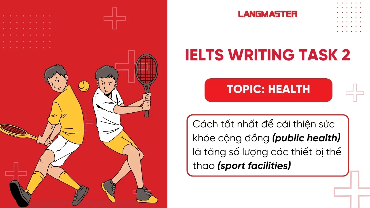 Ý tưởng về vấn đề cải thiện sức khỏe cộng đồng và thiết bị thể thao