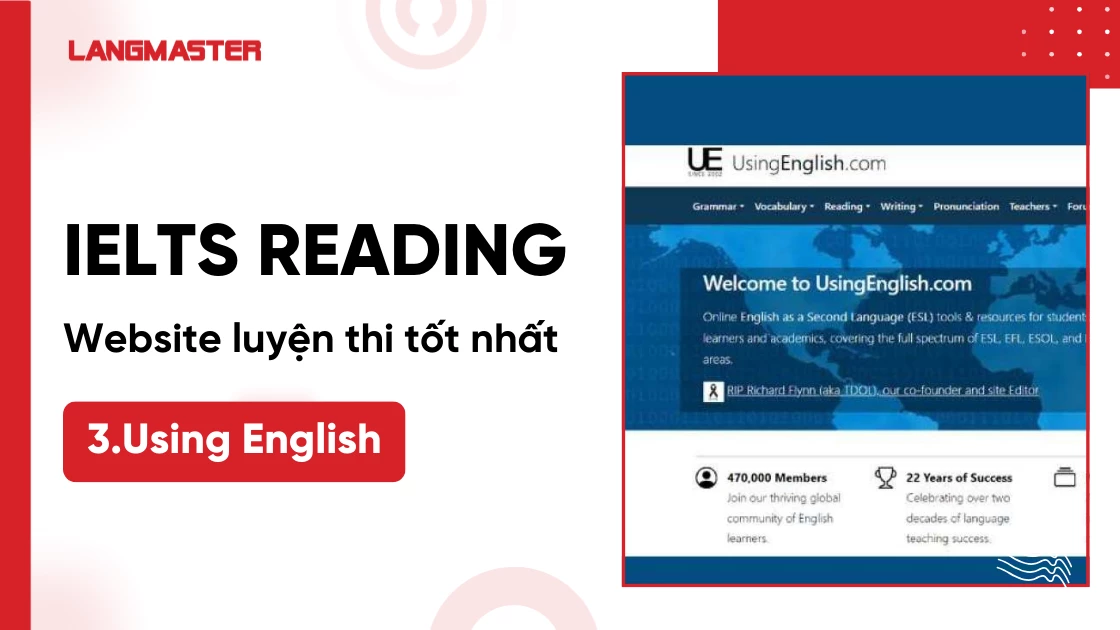 Website luyện thi IELTS Reading tốt nhất