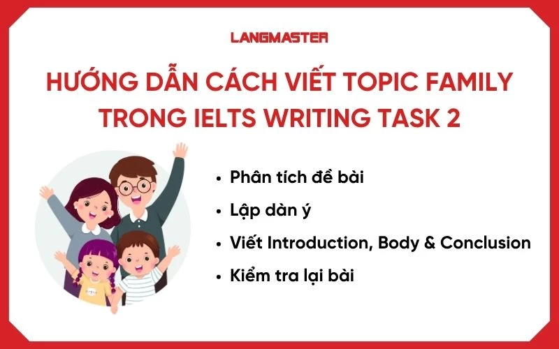 Hướng dẫn cách viết topic Family trong IELTS Writing Task 2