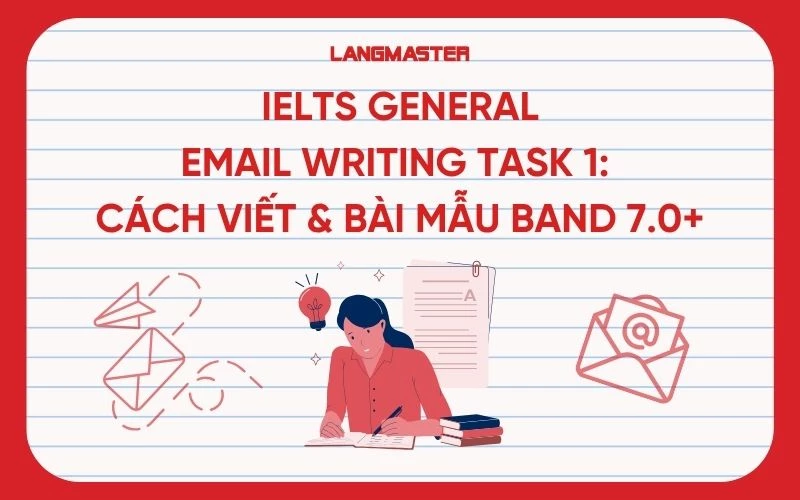 IELTS General Email Writing Task 1: Cách viết & bài mẫu band 7.0+