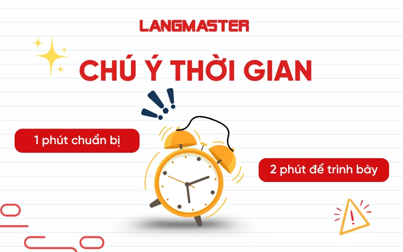 ielts speaking tips Chú ý thời gian