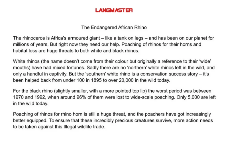 Đề Short Answer Questions trong IELTS Reading