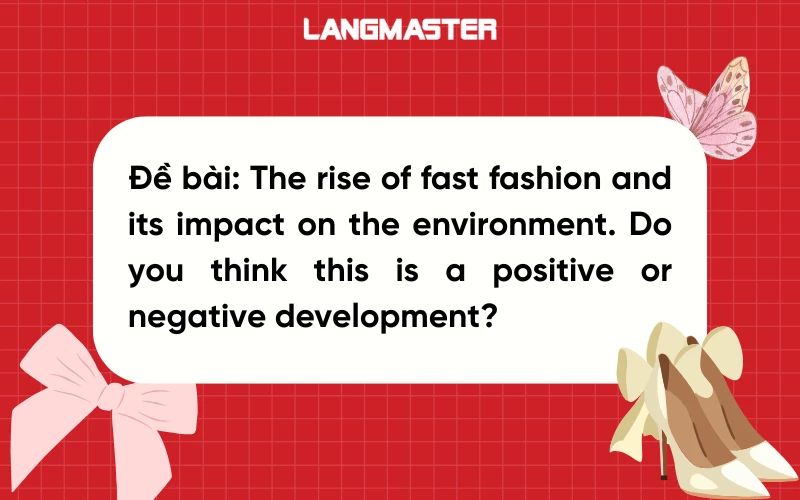 Bài mẫu 1 IELTS Writing Task 2 chủ đề Fashion