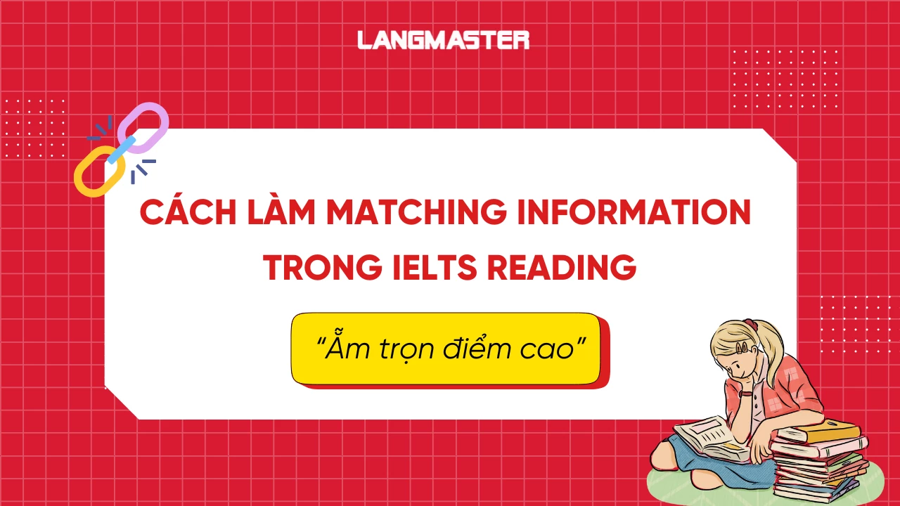 Cách làm Matching Information trong IELTS Reading “ẵm trọn” điểm cao